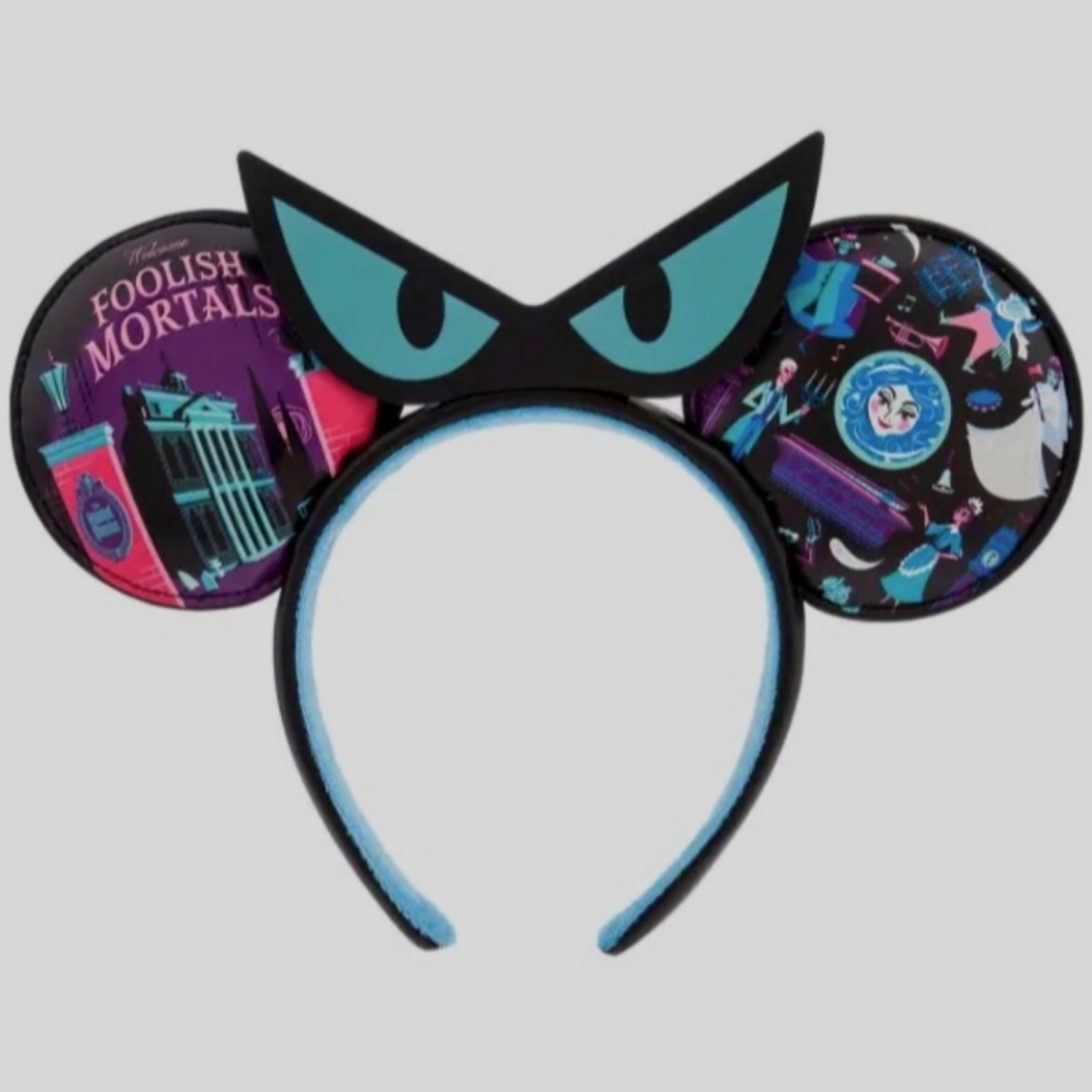 New Disney Parks The Haunted Mansion Foolish Mortals Eyes Bride Ears Headband